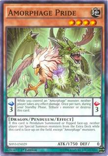 Amorphage Pride - Shining Victories YuGiOh trading card