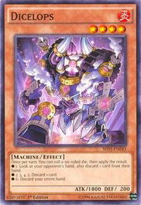 Dicelops - Shining Victories (SHVI) #SHVI-EN043 - Common / Short Print YuGiOh Trading Card