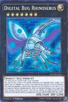 Digital Bug Rhinosebus - Shining Victories YuGiOh trading card