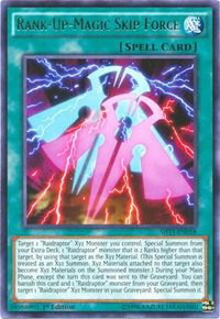 Rank-Up-Magic Skip Force - Shining Victories (SHVI) #SHVI-EN058 - Rare YuGiOh Trading Card