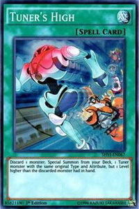 Tuner's High - Shining Victories (SHVI) #SHVI-EN067 - Super Rare YuGiOh Trading Card