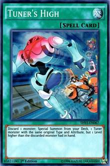 Tuner's High - Shining Victories YuGiOh trading card