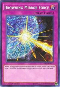 Drowning Mirror Force - Shining Victories (SHVI) #SHVI-EN075 - Secret Rare YuGiOh Trading Card