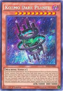 Kozmo Dark Planet - Shining Victories YuGiOh trading card