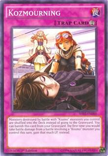 Kozmourning - Shining Victories YuGiOh trading card
