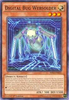Digital Bug Websolder - Shining Victories YuGiOh trading card