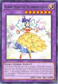 Bloom Prima the Melodious Choir - Shining Victories (SHVI) #SHVI-EN045 - Rare YuGiOh Trading Card