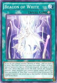 Beacon of White - Shining Victories (SHVI) #SHVI-EN060 - Common / Short Print YuGiOh Trading Card
