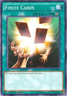Finite Cards - Shining Victories YuGiOh trading card