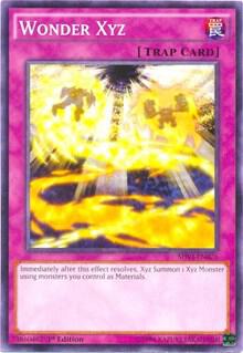 Wonder Xyz - Shining Victories YuGiOh trading card
