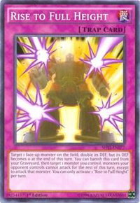 Rise to Full Height - Shining Victories (SHVI) #SHVI-EN077 - Common / Short Print YuGiOh Trading Card