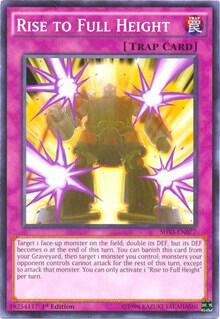 Rise to Full Height trading card from Shining Victories Rise to Full Height - Shining Victories YuGiOh trading card
