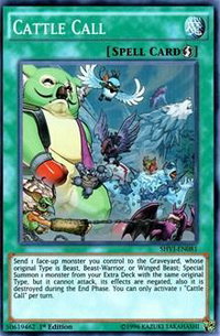 Cattle Call - Shining Victories (SHVI) #SHVI-EN081 - Super Rare YuGiOh Trading Card