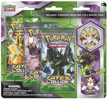 Fates Collide Three Pack Pin Blisters [Mega Alakazam] - XY - Fates Collide Pokémon trading card