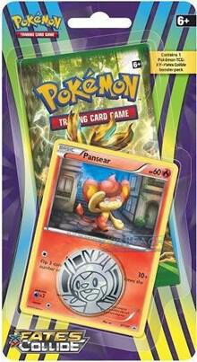 Fates Collide Single Pack Blister [Pansear] - XY - Fates Collide Pokémon trading card