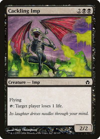 Cackling Imp - Fifth Dawn (5DN) #44 - Common Magic: The Gathering Trading Card
