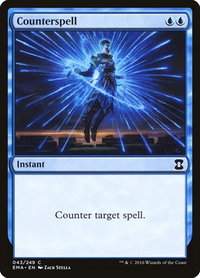 Counterspell - Eternal Masters (EMA) #43 - Common Magic: The Gathering Trading Card