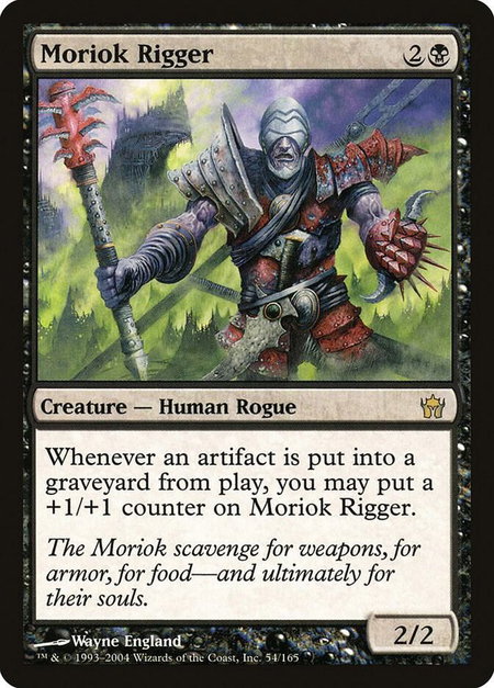 Moriok Rigger - Fifth Dawn Magic: The Gathering trading card