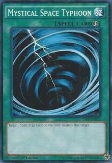 Mystical Space Typhoon trading card from Starter Deck: Yuya Mystical Space Typhoon - Starter Deck: Yuya YuGiOh trading card