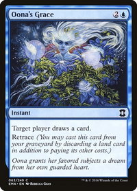 Oona's Grace - Eternal Masters (EMA) #63 - Common Magic: The Gathering Trading Card