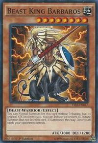 Beast King Barbaros - Starter Deck: Yuya (YS16) #YS16-EN017 - Common / Short Print YuGiOh Trading Card