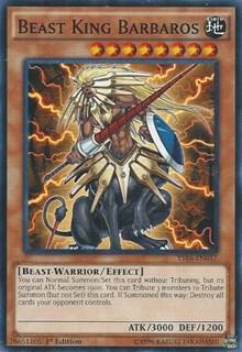 Beast King Barbaros - Starter Deck: Yuya YuGiOh trading card