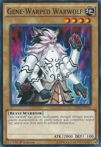 Gene-Warped Warwolf - Starter Deck: Yuya (YS16) #YS16-EN016 - Common / Short Print YuGiOh Trading Card