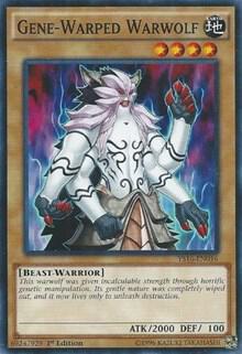 Gene-Warped Warwolf - Starter Deck: Yuya YuGiOh trading card