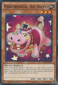 Performapal Hip Hippo - Starter Deck: Yuya (YS16) #YS16-EN013 - Common / Short Print YuGiOh Trading Card