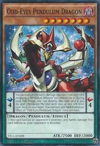 Odd-Eyes Pendulum Dragon - Starter Deck: Yuya (YS16) #YS16-EN008 - Common / Short Print YuGiOh Trading Card