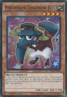 Performapal Longphone Bull - Starter Deck: Yuya YuGiOh trading card