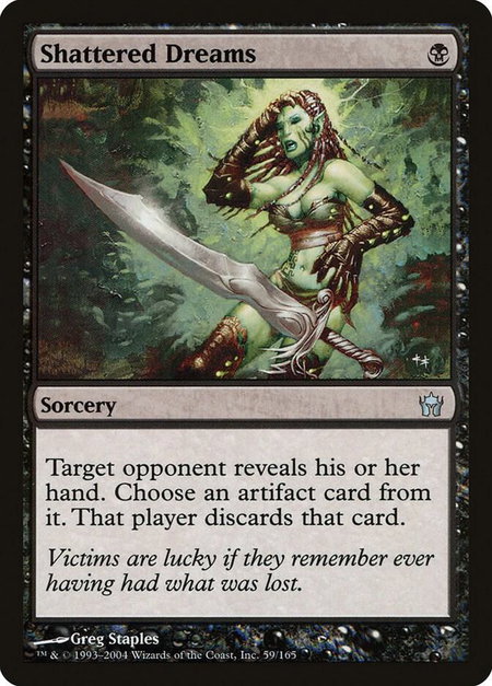 Shattered Dreams - Fifth Dawn Magic: The Gathering trading card