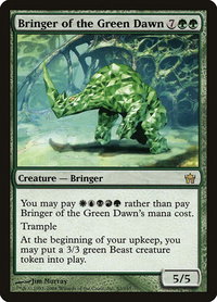 Bringer of the Green Dawn - Fifth Dawn (5DN) #83 - Rare Magic: The Gathering Trading Card