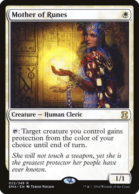 Mother of Runes - Eternal Masters Magic: The Gathering trading card