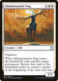 Glimmerpoint Stag - Eternal Masters (EMA) #12 - Uncommon Magic: The Gathering Trading Card