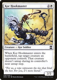 Kor Hookmaster - Eternal Masters (EMA) #18 - Common Magic: The Gathering Trading Card