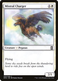 Mistral Charger - Eternal Masters (EMA) #20 - Common Magic: The Gathering Trading Card