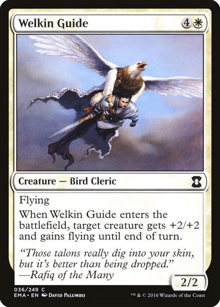 Welkin Guide - Eternal Masters Magic: The Gathering trading card