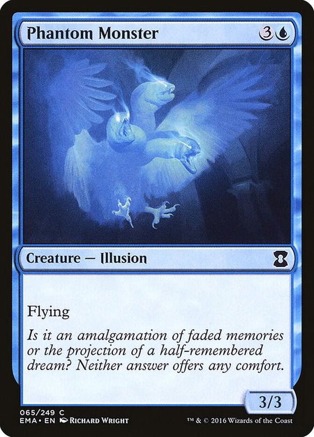 Phantom Monster - Eternal Masters Magic: The Gathering trading card