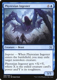 Phyrexian Ingester - Eternal Masters (EMA) #66 - Uncommon Magic: The Gathering Trading Card
