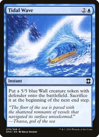 Tidal Wave - Eternal Masters (EMA) #75 - Common Magic: The Gathering Trading Card