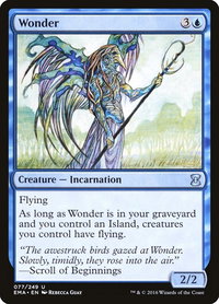 Wonder - Eternal Masters (EMA) #77 - Uncommon Magic: The Gathering Trading Card