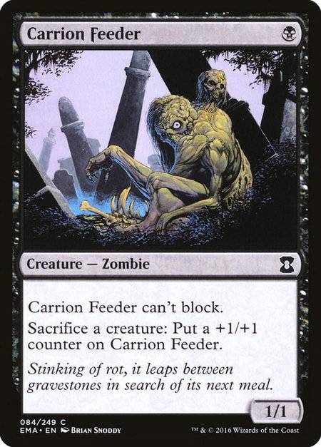 Carrion Feeder - Eternal Masters Magic: The Gathering trading card