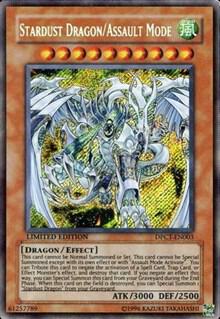 Stardust Dragon/Assault Mode (Secret) - Duelist Pack Collection Tin YuGiOh trading card