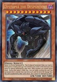 Dystopia the Despondent - Shonen Jump Magazine Promos (SJMP) #JUMP-EN075 - Ultra Rare YuGiOh Trading Card