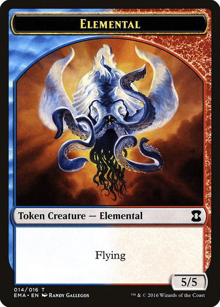 Elemental Token (014) - Eternal Masters Magic: The Gathering trading card