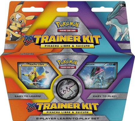 XY Trainer Kit: Pikachu Libre & Suicune trading card from XY Trainer Kit: Pikachu Libre & Suicune XY Trainer Kit: Pikachu Libre & Suicune - XY Trainer Kit: Pikachu Libre & Suicune Pokémon trading card