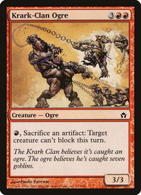 Krark-Clan Ogre - Fifth Dawn (5DN) #71 - Common Magic: The Gathering Trading Card
