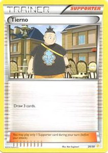 Tierno (20 - Pikachu Libre Deck) - XY Trainer Kit: Pikachu Libre & Suicune (PR) #20/30 - Common Pokémon Trading Card