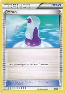 Potion (21 - Pikachu Libre Deck) - XY Trainer Kit: Pikachu Libre & Suicune (PR) #21/30 - Common Pokémon Trading Card